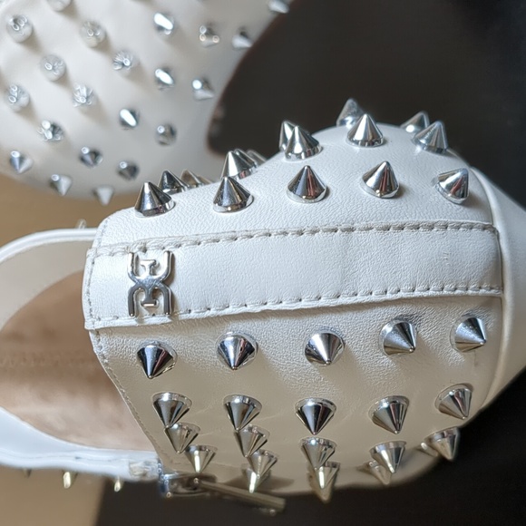 Sam Edelman Wally Studded Booties - NWT 8.5 White - Picture 5 of 9